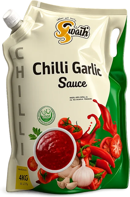 Swaik Chilli Garlic Sauce — 4 kg pouch